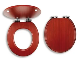 Novaservis Prestige - Deska sedesowa Lyra, Softclose, drewno fornirowane WC/SOFTORECHLY - Deski sedesowe - miniaturka - grafika 1