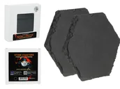 Obrusy i serwetki - Kpl. 4 podkładek kamiennych - Sześciokątne (CARMANI) - miniaturka - grafika 1