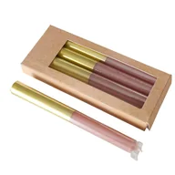 Świece - Świeczki kolorowe z podstawą w złotym kolorze, 4 sztuki - miniaturka - grafika 1