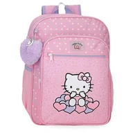 Plecaki szkolne i tornistry - Joumma Disney Stitch Hearts & Dots Plecak szkolny z możliwością dostosowania do wózka, niebieski 30 x 38 x 12 cm poliester 13,68 l, Niebieski, Plecak szkolny z możliwością dostosowania do wózka - miniaturka - grafika 1