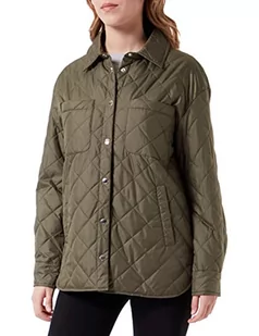 Geox Kurtka damska W ASHEELY, wojskowa oliwka, 48, Military Olive, 48 - Kurtki damskie - miniaturka - grafika 1
