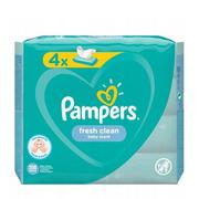 Chusteczki nawilżane - PAMPERS Chusteczki Fresh Clean 4x52szt 8001841077949 - miniaturka - grafika 1