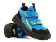 Buty dla chłopców - Sportowe buty dziecięce na rzepy - Befado 515Y011, niebieskie - miniaturka - grafika 1