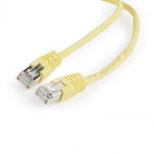 Gembird Patchcord FTP ( RJ45 - RJ45 kat.5e 1,0m żółty ) KGWGEMPAT0010 [5643605] - Patchcordy - miniaturka - grafika 2