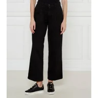 Spodnie męskie - Guess Jeans Spodnie | flare fit | high waist - miniaturka - grafika 1