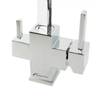 Bateria kuchenna Roma Chrom - trójdrożna - Baterie kuchenne - miniaturka - grafika 2