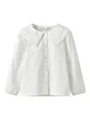 Bluzki dla dziewczynek - name it Bluzka "Laring" w kolorze białym - miniaturka - grafika 1