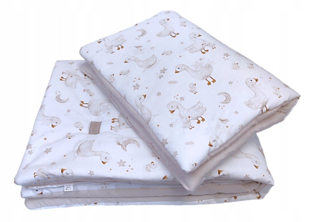 Koell Pościel dziecięca Premium z wypełnieniem L 120x90cm Mama Gąska