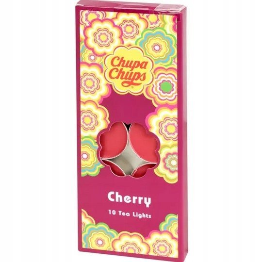Chupa Chups Tea Lights Podgrzewacze zapachowe CHERRY 10 sztuk