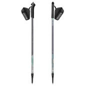 Kije trekkingowe - Kijki do nordic walking SPOKEY Cloud (95 - 135 cm) Szaro-turkusowy - miniaturka - grafika 1