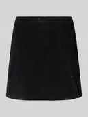 Spódnice - Spódnica mini o rozkloszowanym kroju z mieszanki bawełny model ‘LULA’ - miniaturka - grafika 1