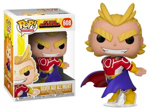 Funko POP! Anime, figurka kolekcjonerska, My Hero Academia, Silver Age All Might, 608 - Figurki kolekcjonerskie - miniaturka - grafika 1