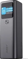 Powerbanki - Aukey Power Bank PB-Y45 Sprint X 27600 mAh 140W 3xUSB PD 3.1 PPS Smart Digital Display - miniaturka - grafika 1