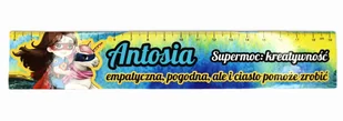 Zakładka do książki z imieniem Antosia - Zakładki indeksujące - miniaturka - grafika 1