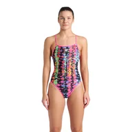 Stroje kąpielowe - Strój Kąpielowy damski Arena Reversible Swimsuit Challenge Dwustronny - miniaturka - grafika 1