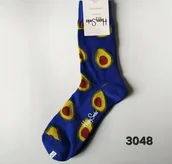 Skarpetki damskie - Kolorowe skarpety Happy Socks unisex rozmiar 41-46 (3048) - miniaturka - grafika 1