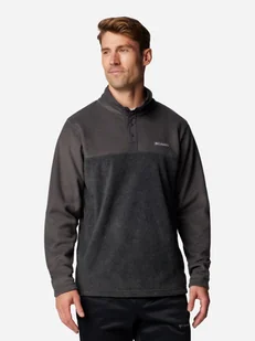 Bluza męska nierozpinana streetwear Columbia Steens Mountain Half Snap II 2097721030 XL Ciemnoszara (195981427486) - Bluzy męskie - miniaturka - grafika 1