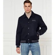 Kurtki męskie - GUESS Kurtka bomber MELTON Regular Fit - miniaturka - grafika 1