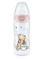 Butelki dla niemowląt - NUK Butelka dziecięca "Winnie First Choice+" w kolorze jasnoróżowym - 300 ml - miniaturka - grafika 1