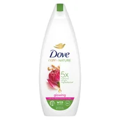 Kosmetyki do kąpieli - Unilever, Dove Care By Nature, Żel pod prysznic Glowing Lotus Flower Extract & Rice Water, 600 ml - miniaturka - grafika 1