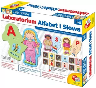 Lisciani Giochi Alfabet i słowa - Gry planszowe - miniaturka - grafika 1