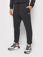 Spodnie sportowe męskie - REEBOK Spodnie dresowe Identity Fleece GT5802 Czarny Regular Fit - miniaturka - grafika 1