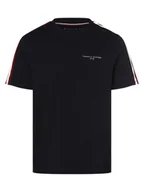 Koszulki męskie - Tommy Hilfiger - T-shirt męski, niebieski - miniaturka - grafika 1