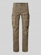 Spodnie męskie - Spodnie o kroju regular fit z kieszeniami cargo model ‘Rovic zip 3d’ - miniaturka - grafika 1