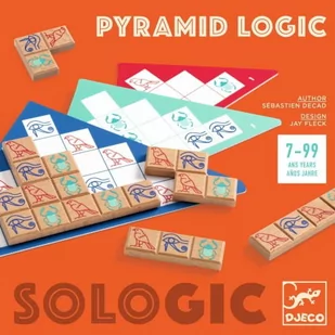 Gra Logiczna Pyramid Logic Djeco - Gry planszowe - miniaturka - grafika 1