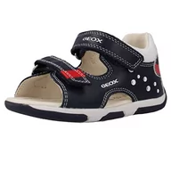 Buty dla chłopców - Geox Sandały chłopięce B TAPUZ Boy Sandal, granatowe/RED, 21 EU, granatowy czerwony, 21 EU - miniaturka - grafika 1