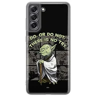 Etui i futerały do telefonów - ERT GROUP etui na telefon Samsung S21 FE, case oryginalny i oficjalnie licencjonowany przez Star Wars, wzór Yoda 007, optymalnie dopasowane, plecki z TPU - miniaturka - grafika 1