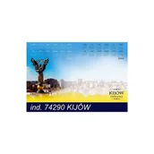 Artykuły biurowe - Biuwar papierowy z listwą 58x40cm 30 KARTEK KIJÓW TYPOGRAF 2023/2024 /74290/ - miniaturka - grafika 1