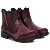 Botki damskie - Botki damskie Maciejka 07006-23/00-8 BORDO R.36 - miniaturka - grafika 1