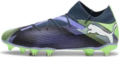 Piłka nożna - Puma Future 7 Pro FG/AG buty piłkarskie unisex szary biały fizzy apple Gr 42.5 - miniaturka - grafika 1