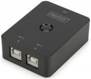 Huby USB - Digitus USB 2.0 Sharing Switch USB hub - 2 - Czarny DA-70135-2 - miniaturka - grafika 1