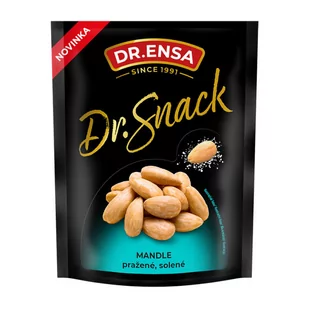 ﻿Migdały prażone, solone Dr.Snack 150g - Orzeszki - miniaturka - grafika 1