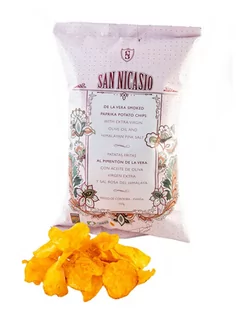 San Nicasio Chipsy Ziemniaczane z Papryką Pieczone na Oliwie Extra Virgin, 150g - Chipsy - miniaturka - grafika 1