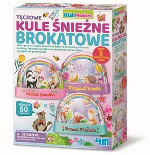 Brokatowe Kule Śnieżne 7953 - Zabawki kreatywne - miniaturka - grafika 1