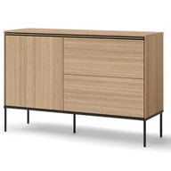 Komody - Komoda 1d2s VISSO VI-03 Dąb linearny - miniaturka - grafika 1