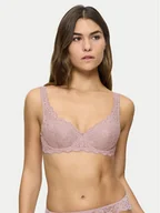 Biustonosze - Triumph Biustonosz z fiszbiną Amourette 10209584 Różowy - miniaturka - grafika 1