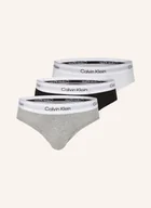Majtki damskie - Calvin Klein Bokserki Icon Cotton Stretch, 3 Szt. grau - miniaturka - grafika 1
