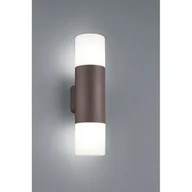Lampy ogrodowe - Trio Leuchten HOOSIC Zewnętrzny kinkiet Rudy 2-punktowe Nowoczesny Obszar zewnętrzny HOOSIC 222260224 - miniaturka - grafika 1