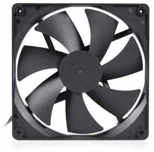 Alphacool Core Wentylator PWM - 3200 U/min - 140 mm - czarny - Wentylatory komputerowe - miniaturka - grafika 1