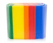 Słomki do napojów - Słomki Plastikowe Grube Czarne Do Picia 250 Sztuk - miniaturka - grafika 1