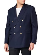 Kurtki męskie - Hackett London Navy GB Blazer Db Kurtka Mężczyźni, 595 Granatowy, 42 - miniaturka - grafika 1