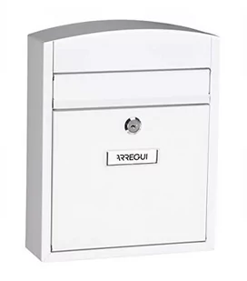 ARREGUI Skrzynka na listy yarza Compact aktywności na świeżym powietrzu Stal nierdzewna (wymiary 285 X 240 X 95 MM) Biały - Skrzynki na listy - miniaturka - grafika 1