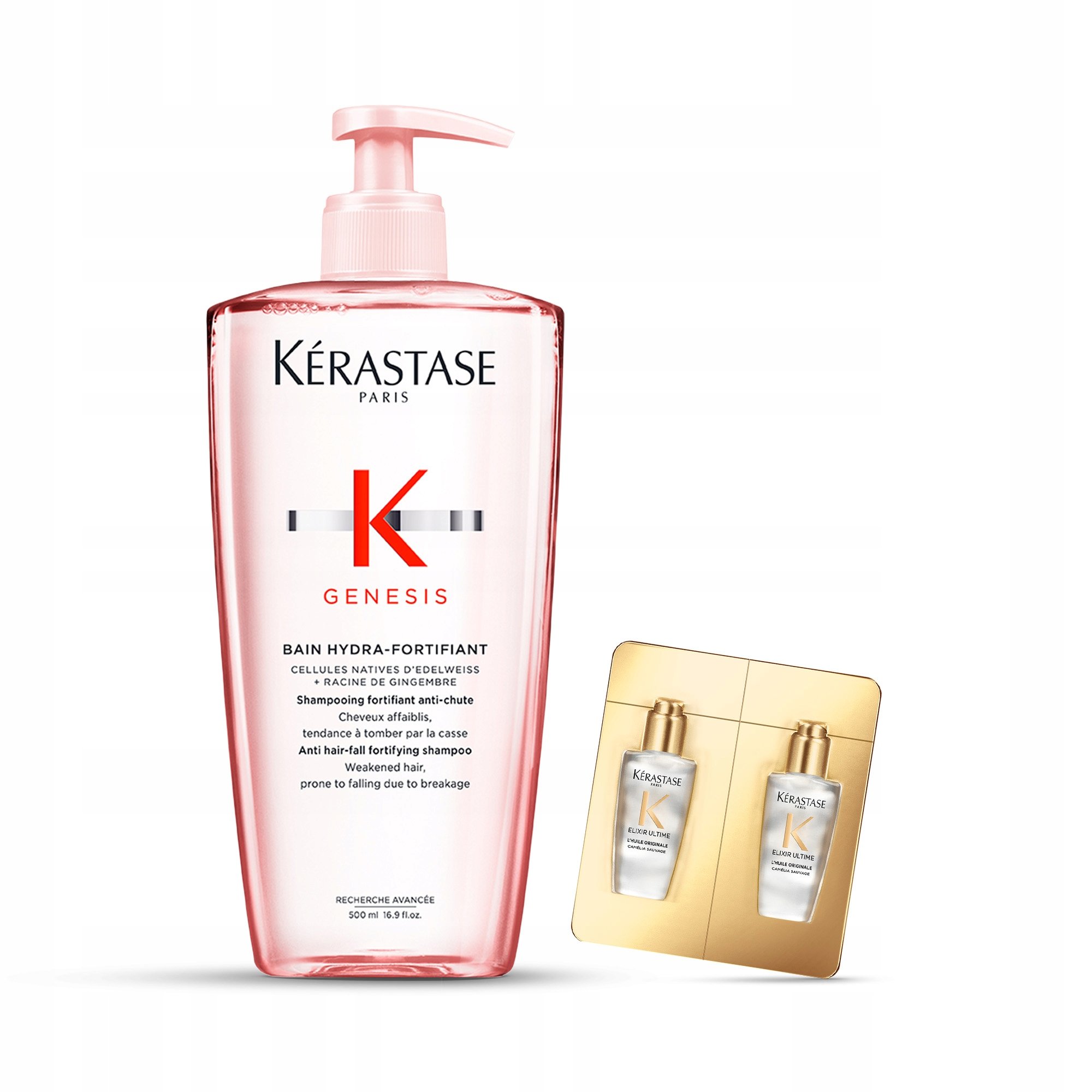 Kérastase Genesis Nawilżający Szampon Do Włosów Wypadających 500ml +Prezent