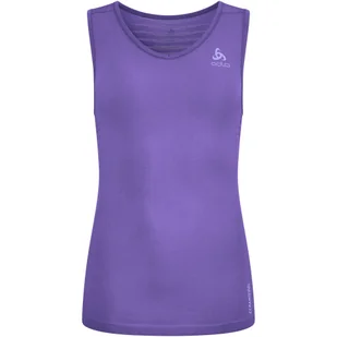 Koszulka damska Odlo PERFORMANCE X-LIGHT BL TOP v-neck singlet - Koszulki sportowe damskie - miniaturka - grafika 1