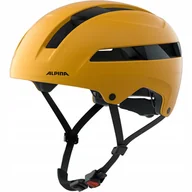Kaski rowerowe - Kask rowerowy rolki miejski Alpina Soho burned yellow matt 51-56cm - miniaturka - grafika 1