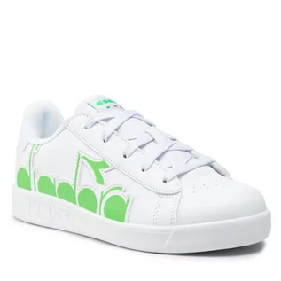 Sneakersy damskie - DIADORA Sneakersy Game P Bolder Gs 101.176274 01 C4558 White/Green Evidence - grafika 1